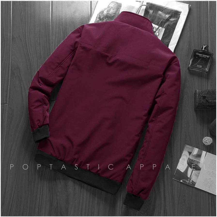 TERBARU!! JAKET Parasut Pria Bahan Semi Waterproof