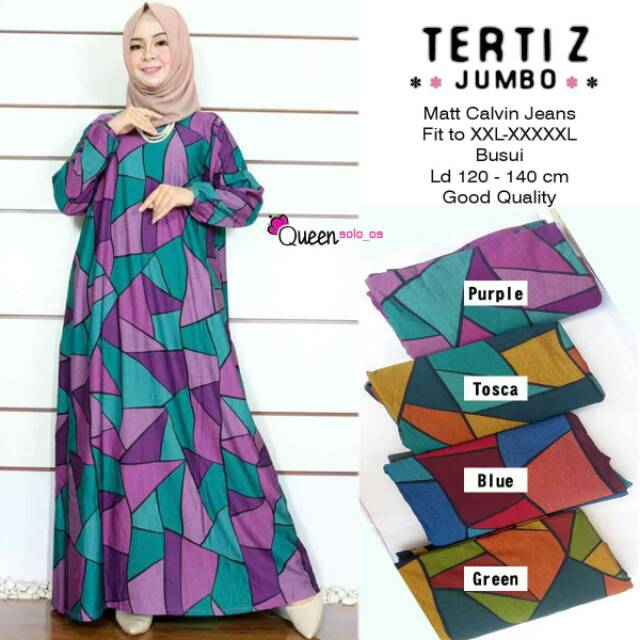 Gamis Jumbo Calvin Jeans - Tertiz Jumbo