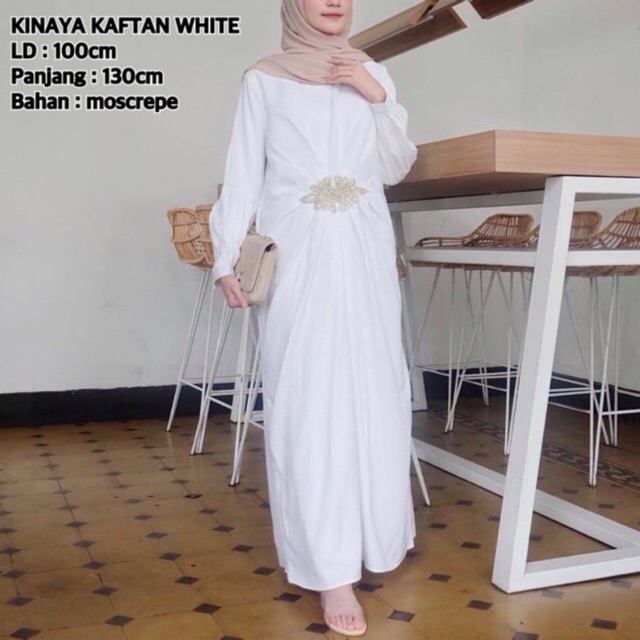 KINAYA KAFTAN WHITE VINCSHOP VINC_id