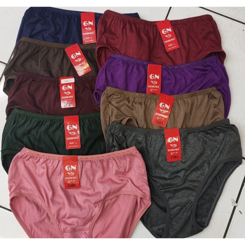 CELANA DALAM WANITA GOLDEN NICK Model 937 & 939 / CD GN 937 & 939-1CD gelap bebas 939