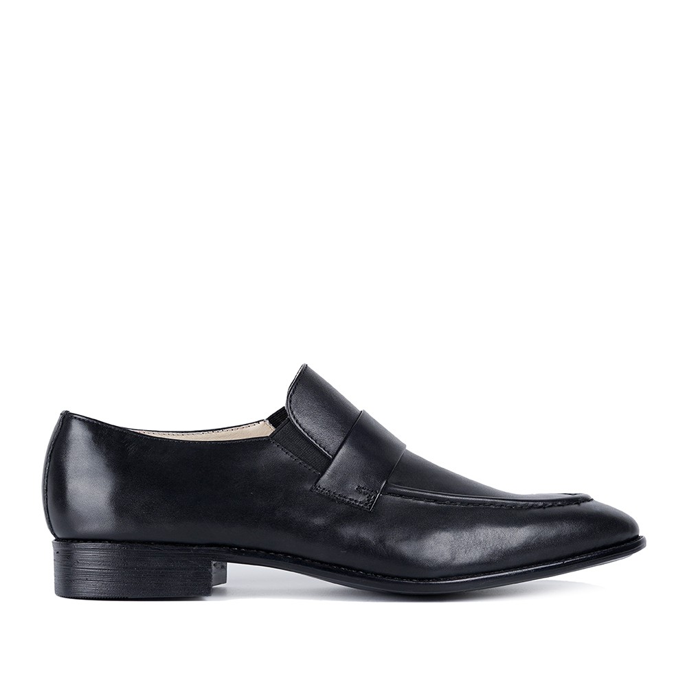 Ftale - Darwin Black Sepatu Slip On Pria
