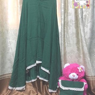 Mukena Rayon Polos Renda Dewasa