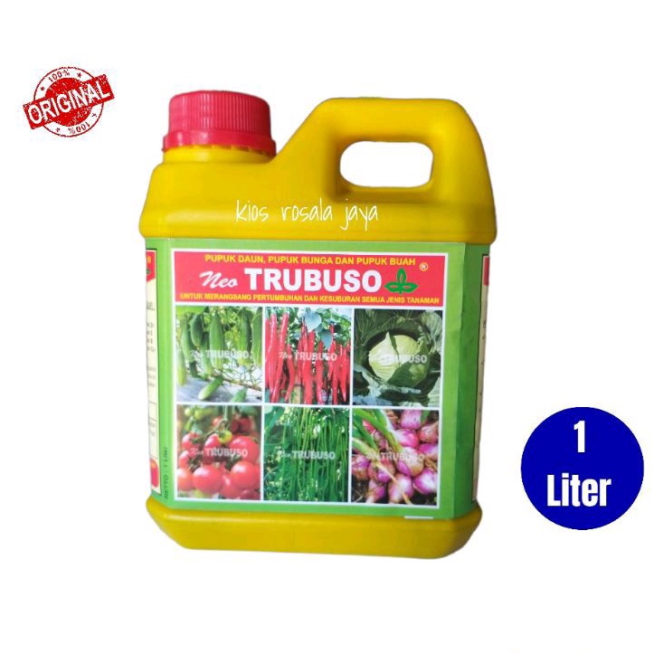 Pupuk Cair Trubuso Pupuk Daun Bunga dan Buah