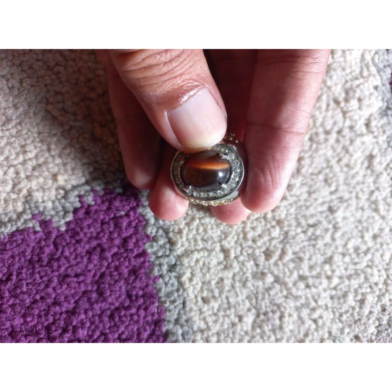 batu ali cat eye asli ( ORIJINAL )