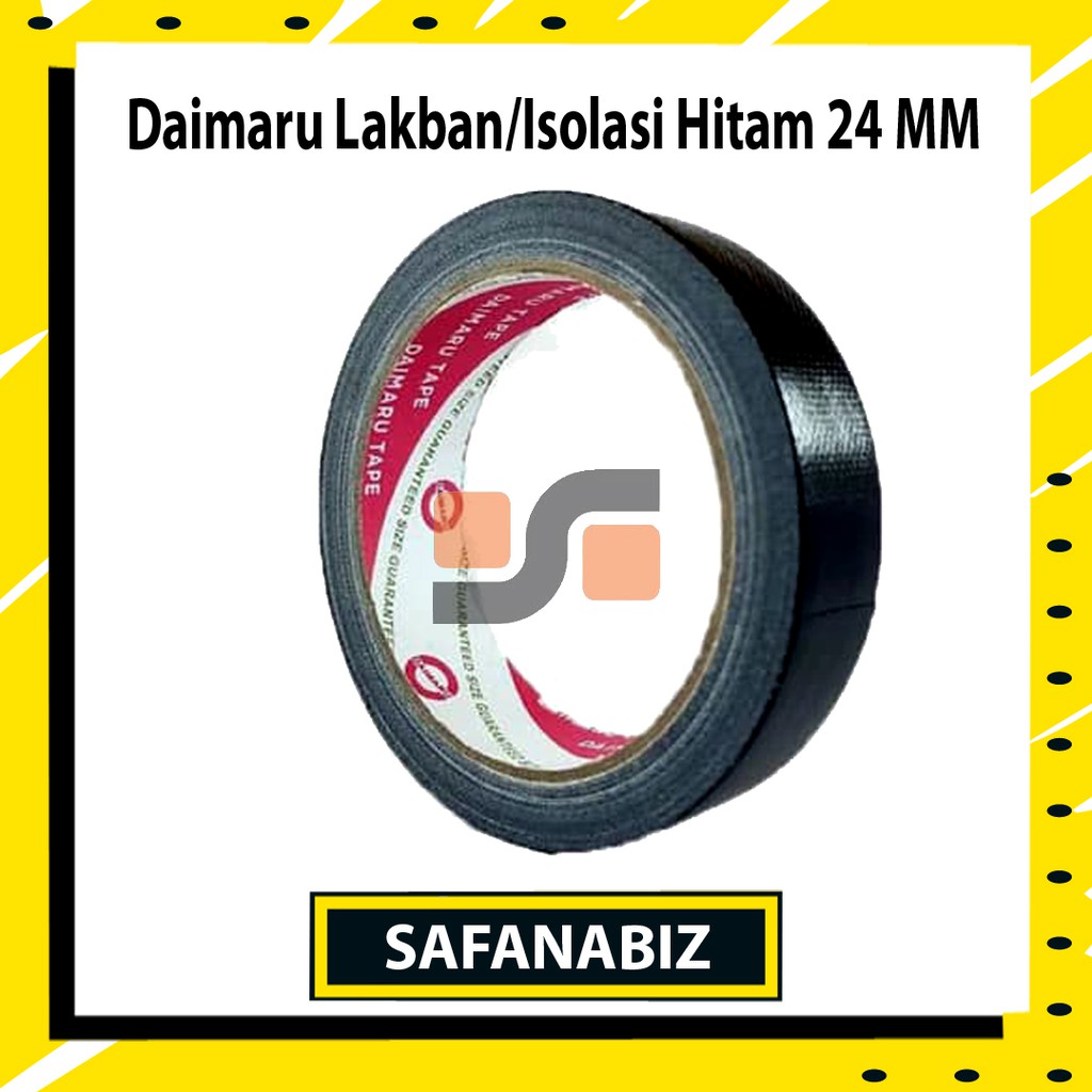 

Lakban Kain Daimaru Hitam 24 mm Harga Grosir ATK Terdekat 2020