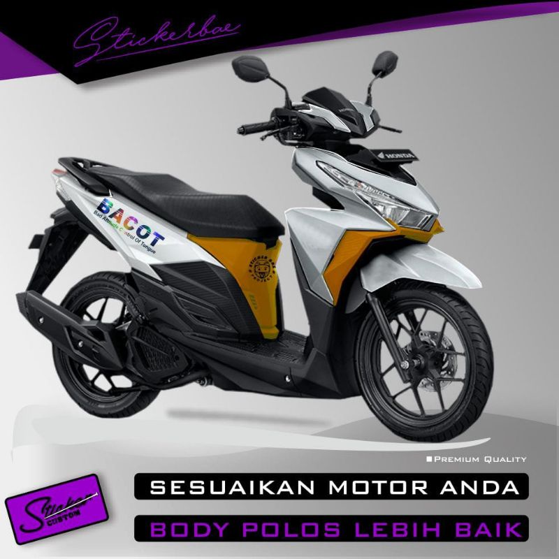 stiker BACOT sticker cutting stiker body motor nmax aerox scoopy pcx