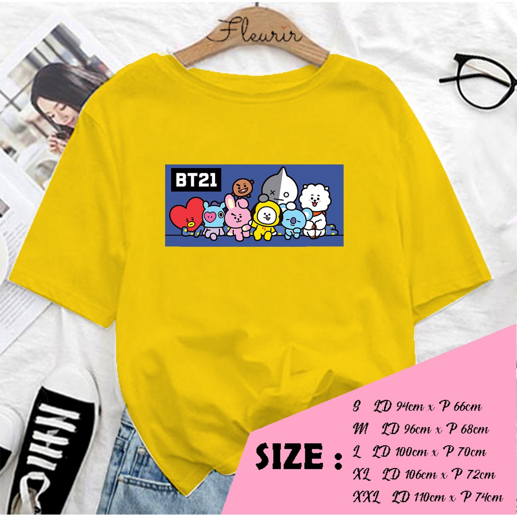 FLEURIR - KAOS SIT WANITA DEWASA LENGAN PENDEK TEE UNISEX WANITA