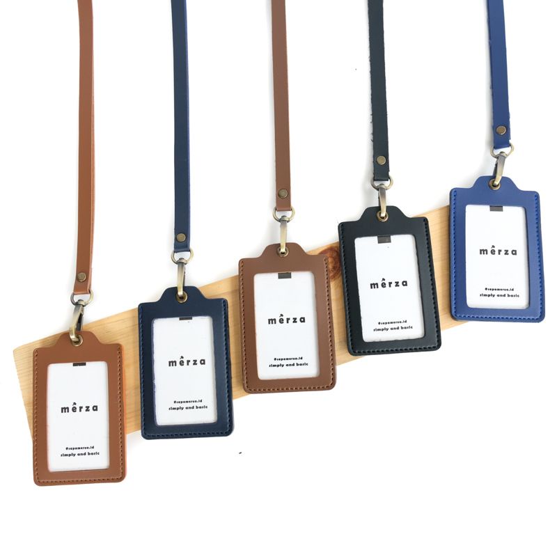 

Terlaris ✨ - ID Card Holder Name Tag Kulit | amma by Merza3.1.23