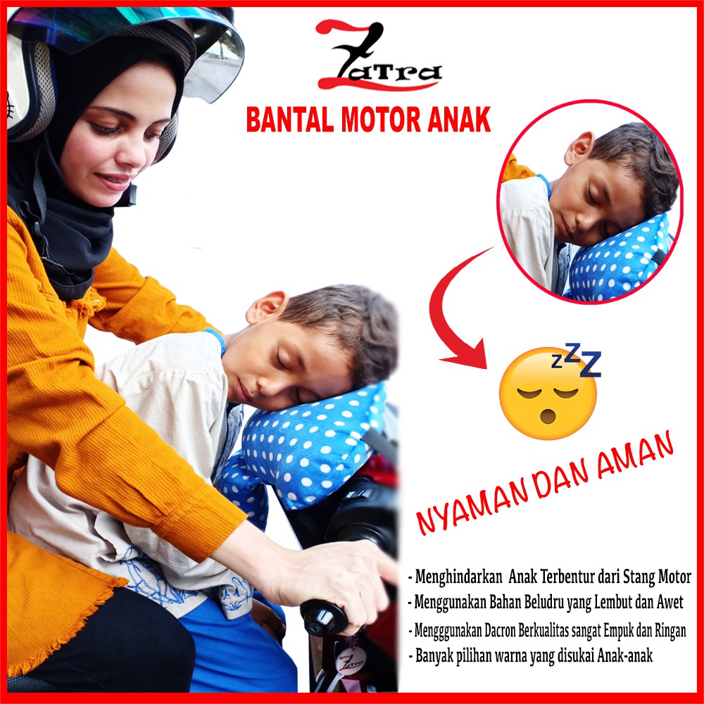 BANTAL ANAK STANG MOTOR ZATRA