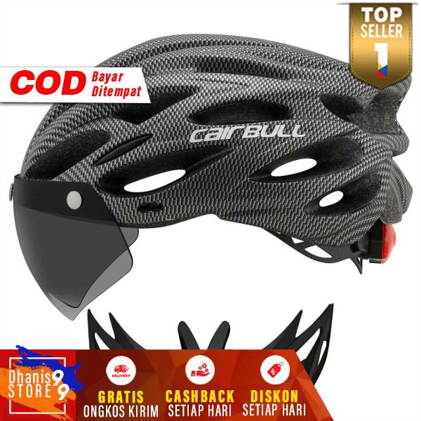 ]316´ Helm Sepeda Power Meter MTB Murah Helem Pelindung Kepala Helmet Sepedah Gunung