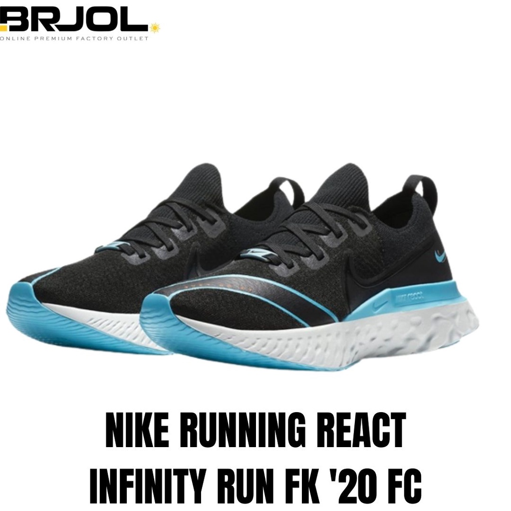 SEPATU LARI PRIA ORIGINAL NIKE REACT INFINITY RUN FK 20 FC CT1499001