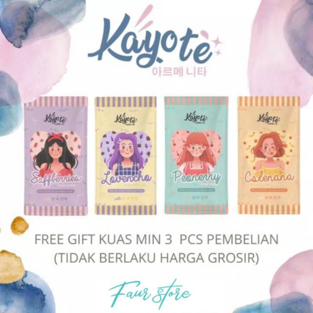 [DIST RESMI] Masker Komedo By Kayote