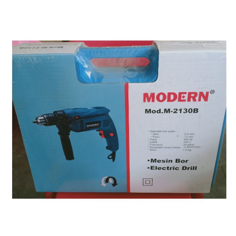 MESIN BOR MODERN M2130B - MESIN BOR TANGAN 13MM - MESIN BOR DRILL