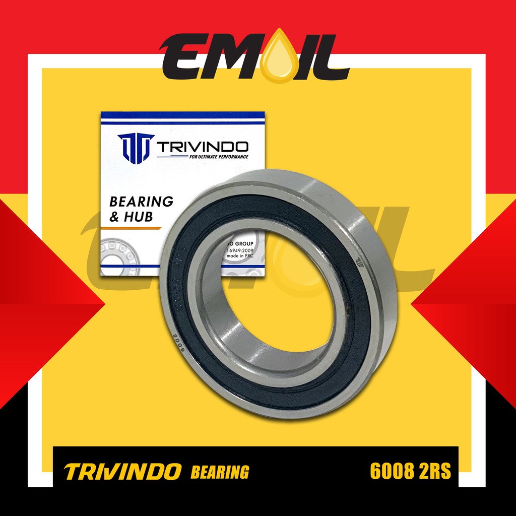 ball bearing Laher 6008 2RS Trivindo