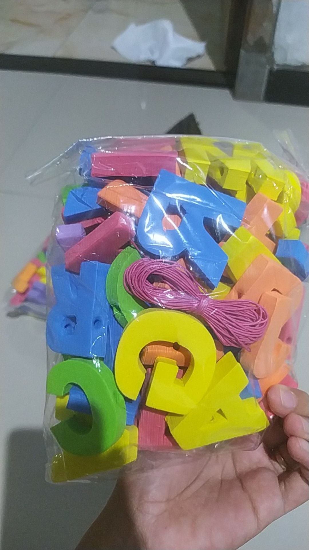 Ronce Huruf Besar Spon Isi 2 Set