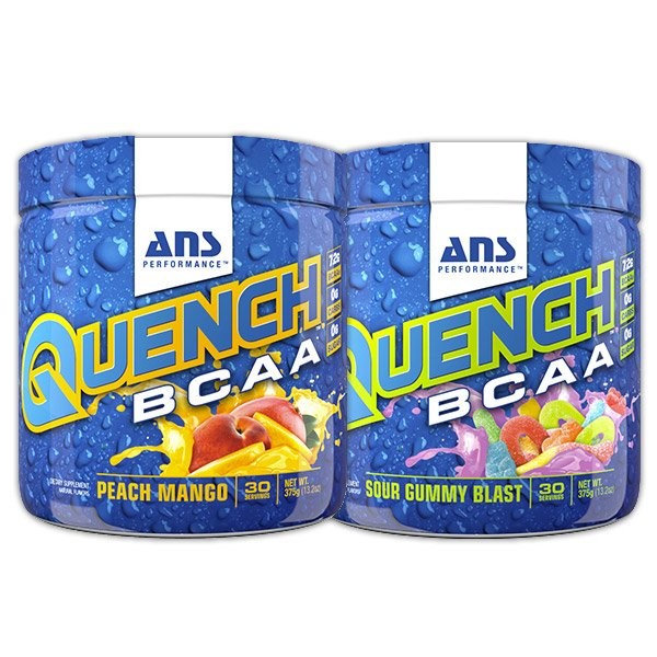 ANS Quench 30 Serving BCAA 0 Fat 0 Sugar 0 Calorie Tanpa Pewarna