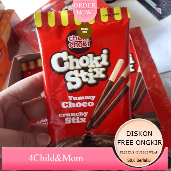 

Choki Stick Snack Choki Choki Stik Cemilan Stik Coklat Makanan Ringan 300 gram