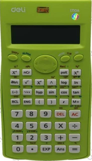 Calculator scientific deli 1710A asli