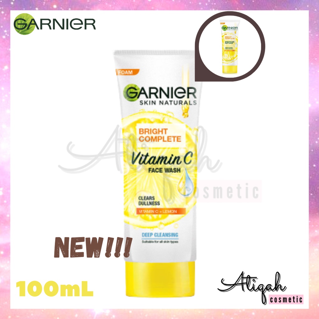 Jual GARNIER Bright Complete Vitamin C Lemon Essence FACE WASH