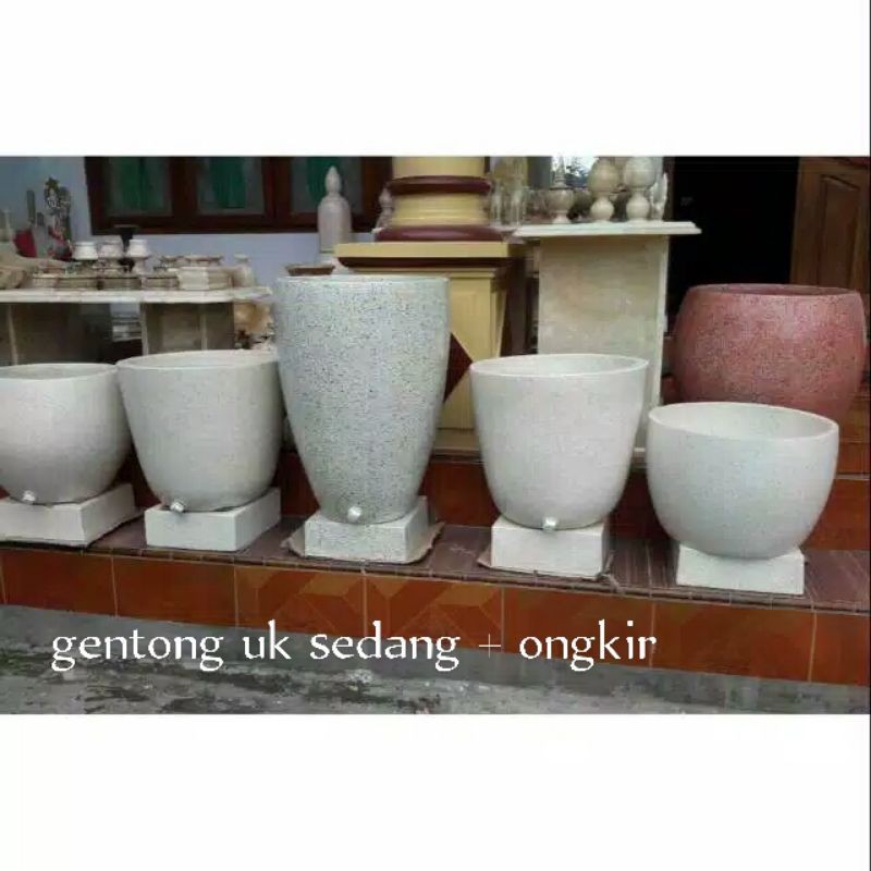 Gentong  Air terazo / teraso / terrazzo