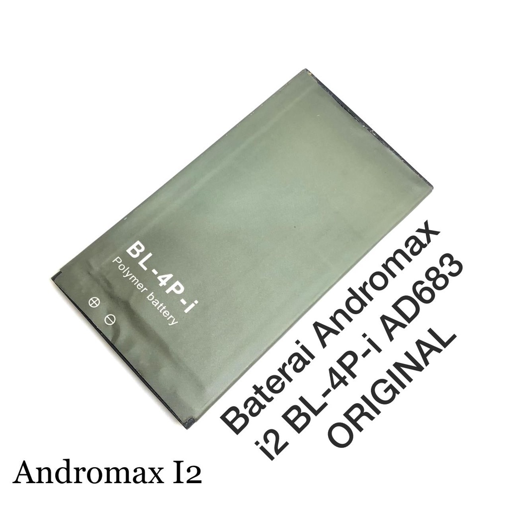 Baterai Andromax i2 BL-4P-i AD683 DOUBLE POWER ORIGINAL 100% Batrai Batre Battery NON PACKING