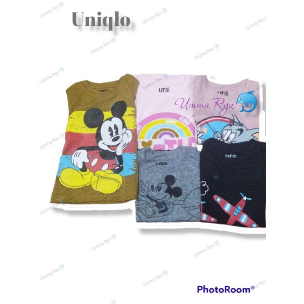 Baju Uniqlo/kaos anak Uniqlo/Kaos anak branded/Sale kaos anak Uniqlo/kaos Uniqlo anak