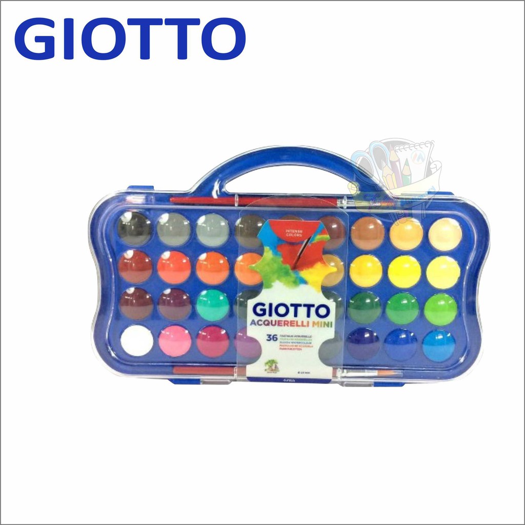 

GIOTTO MINI WATERCOLOR 36COLOR 23mm F 352700