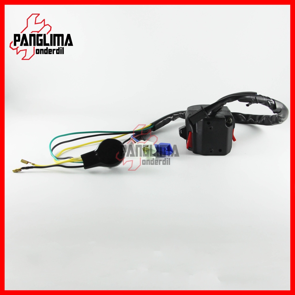 Handel Switch Kiri-Left Yamaha Vixion Lama-Old 2007-2008-2009-2010-2011 Handle-Hendle-Hendel-Holder Saklar Lampu Depan Dim-Sen-Sein-Klakson