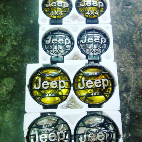 Lampu Sorot Fog Lamp Jeep 4x4 7"