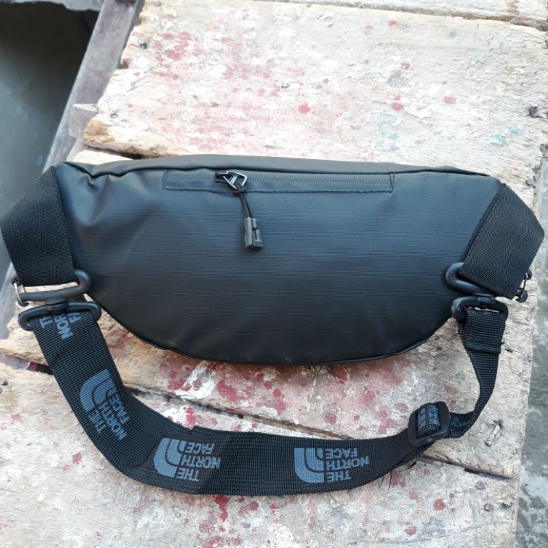 TAS SELEMPANG PRIA WAIST BAG TNF THE NORTH FACE WATERPROOF ANTI AIR TALI SABLON