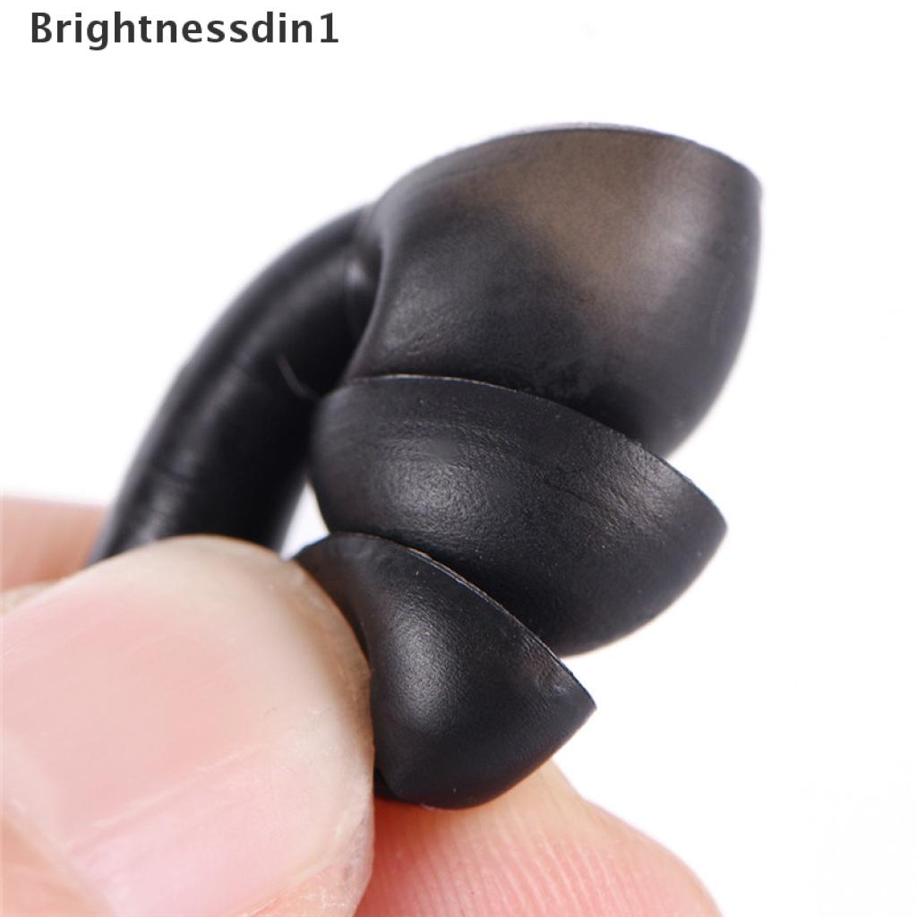 4 Pcs Ear Plugs Bahan Silikon Anti Bising 1 In 1 Untuk Belajar Tidur