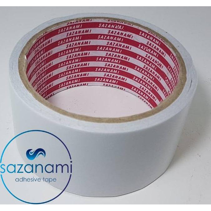 

New Double Tape 48Mm X 8M Sazanami Kualitas Baik