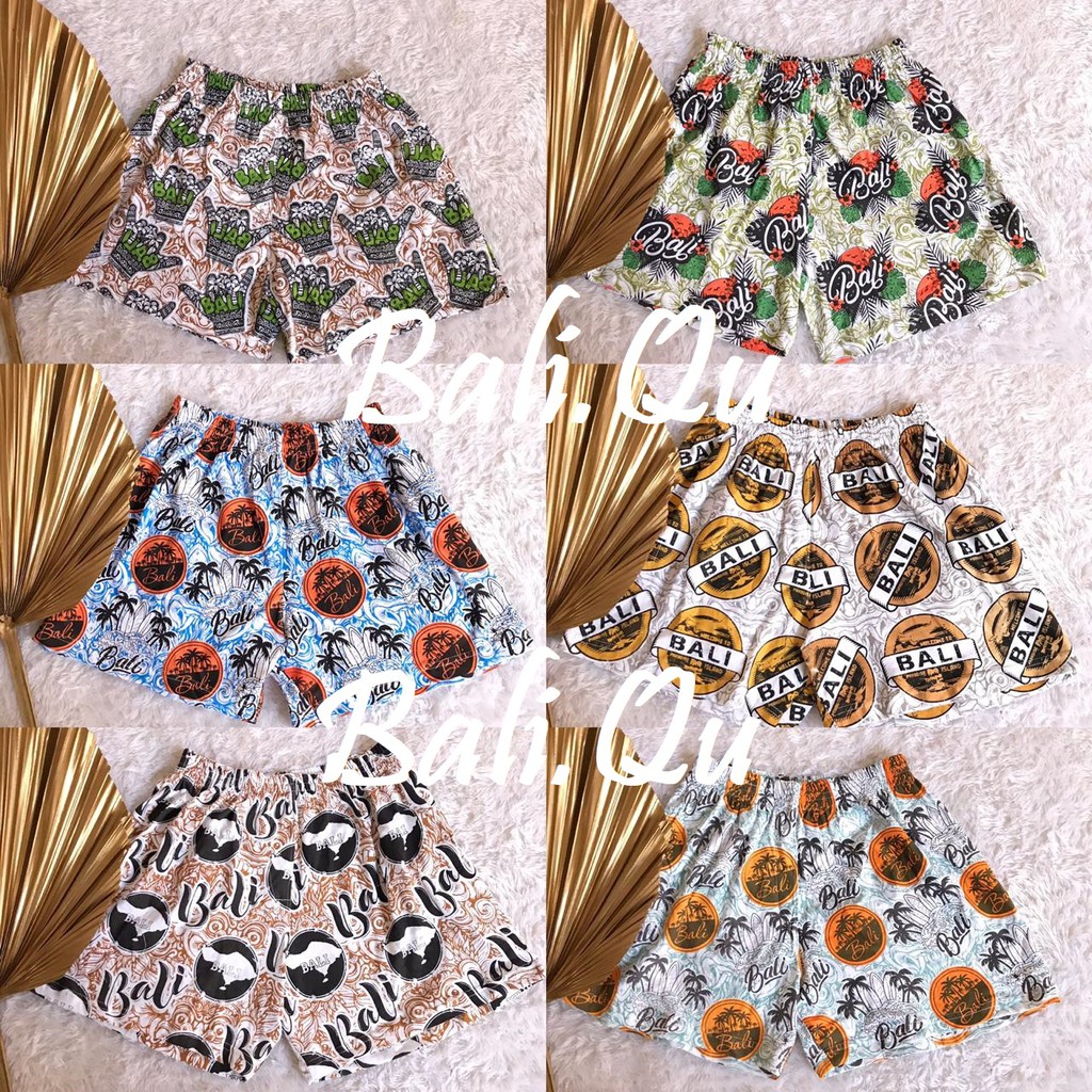 Boxer Kaos  Bali  Celana Shopee Indonesia