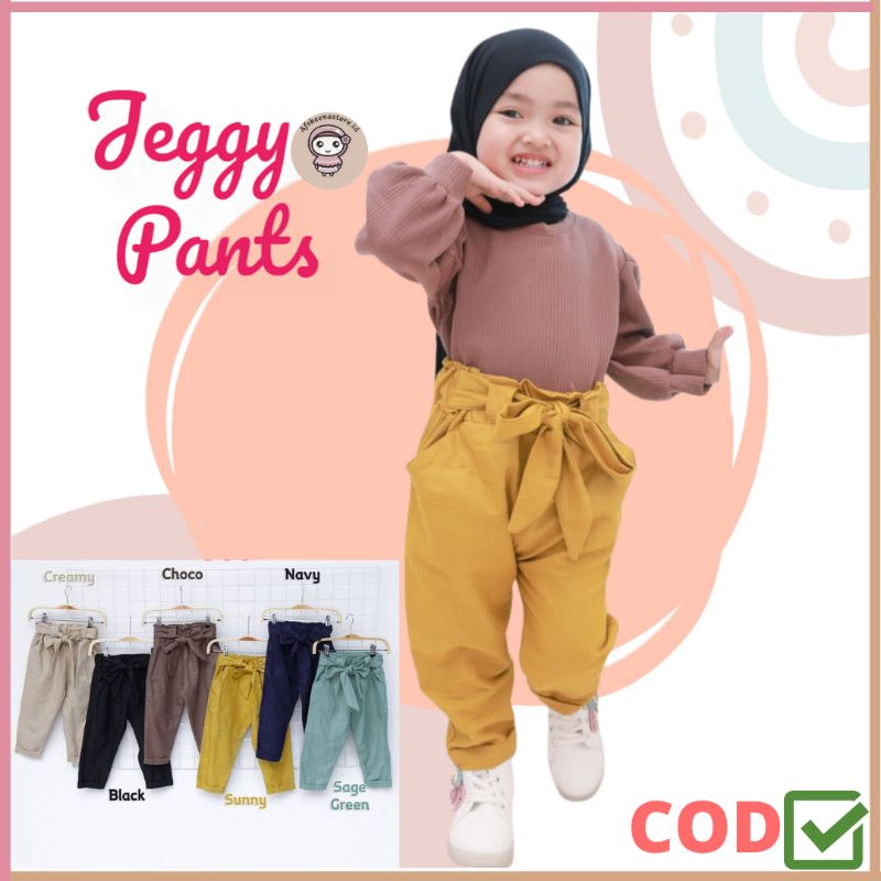 Afsheenastore Celana Panjang Anak Jeggy Pants Almahyra 1-8T