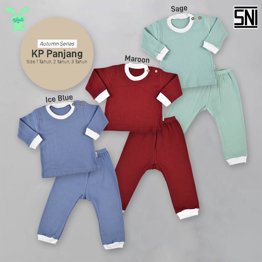 Baju Bayi Setelan Panjang Piyama Anak Aruchi Autumn Series