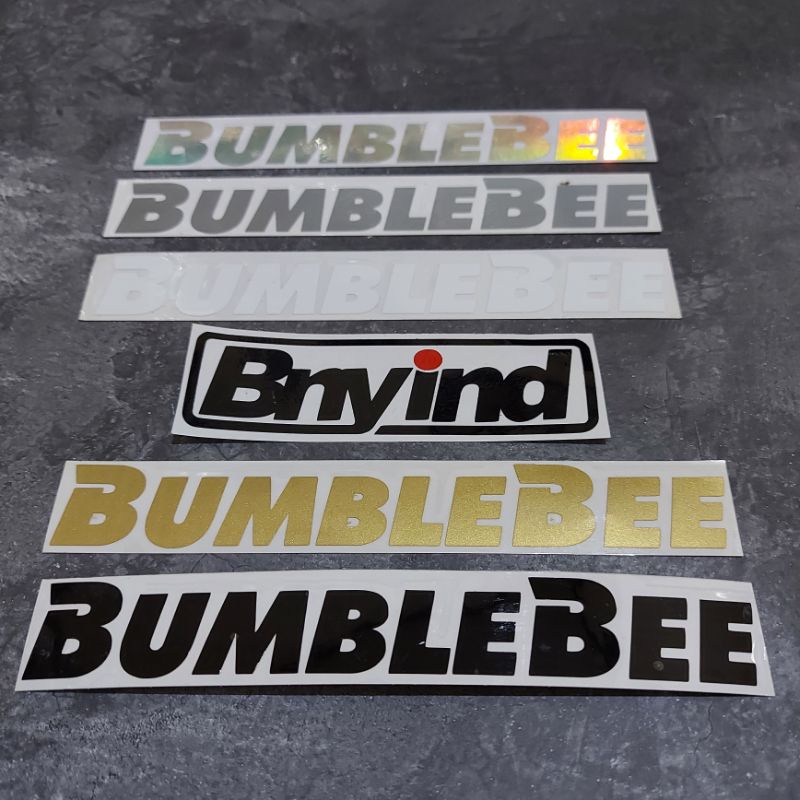 STICKER BUMBLEBEE CUTTING