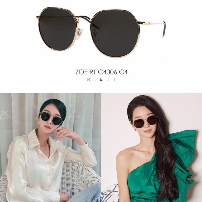 Rieti Zoe Rt C4006 Sunglasses Original 100% Black