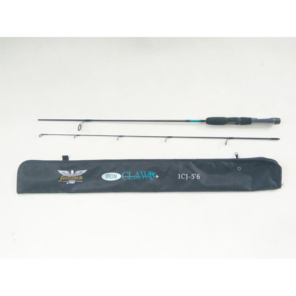 Alat Mancing Joran Fenwick Iron Claw ICJ-5'6 165 Cm Line 6-15 Lb
