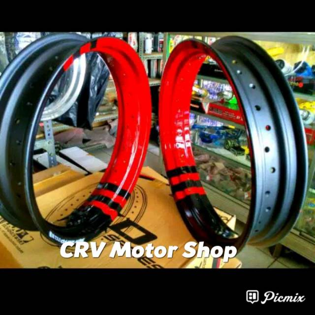 Velg Rossi Ring 17-250 Dan 300-17 Velg Rossi Ring 17 Tapak Lebar Warna bebas Request