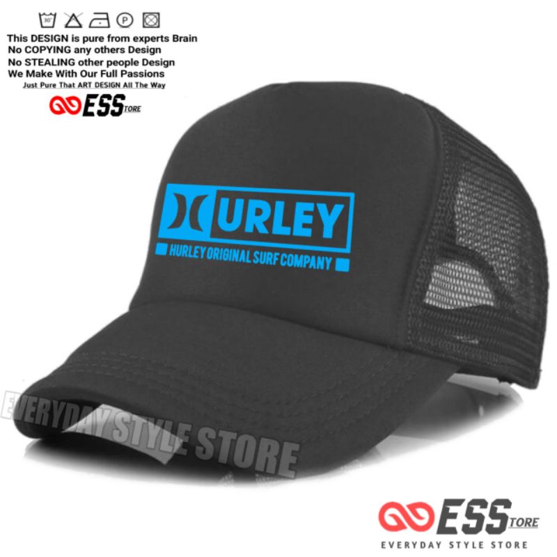 Topi Hurley Original Surf Company Trucker Jaring