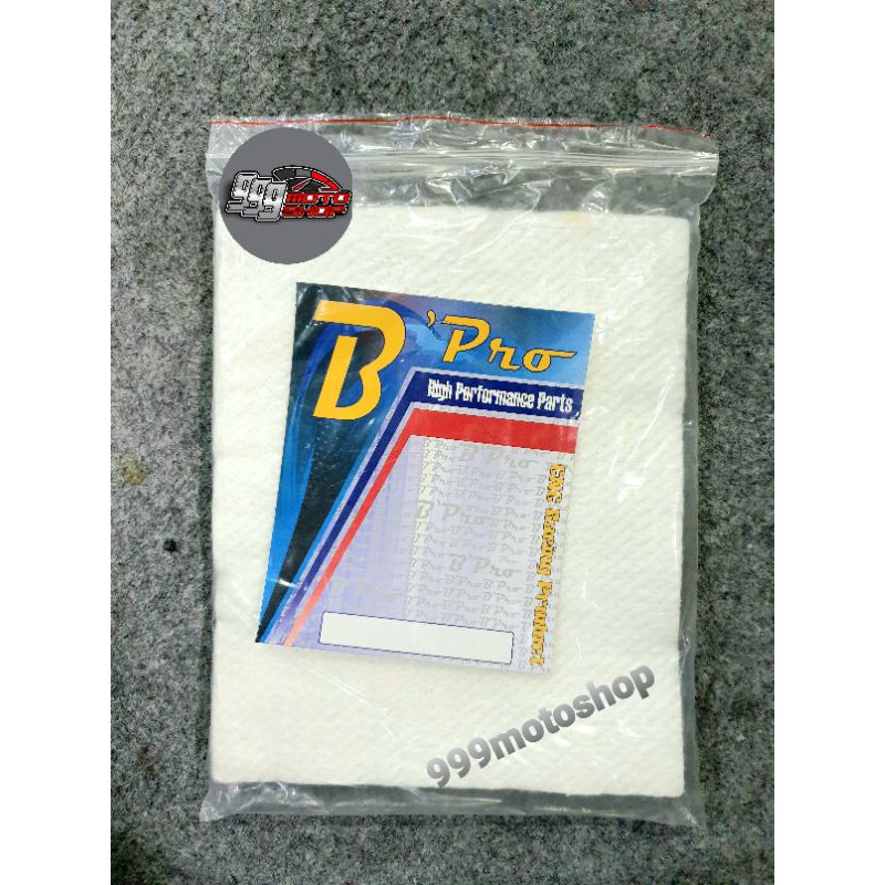 bpro racing glasswool putih knalpot racing Peredam Suara