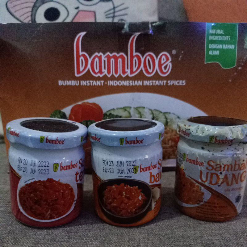 

Sambal Botol Bamboe Bawang Terasi Udang