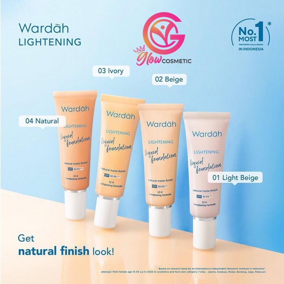 WARDAH LIGHTENING LIQUID FOUNDATION 6ML