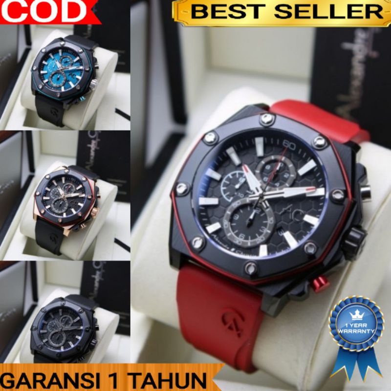 Alexandre Christie Pria AC 9601 AC9601 Rubber Original Garansi 1 Tahun