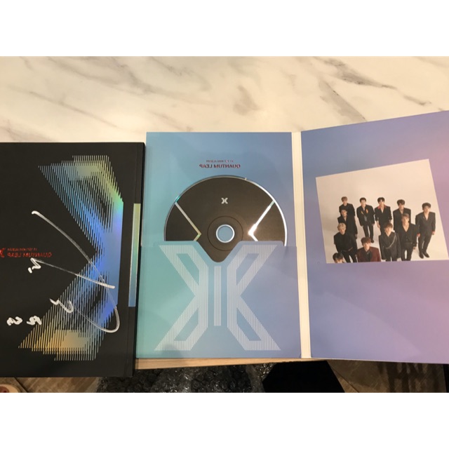 X1 MWAVE SIGNED ALBUM - LEE EUNSANG SIGN - BOOKED