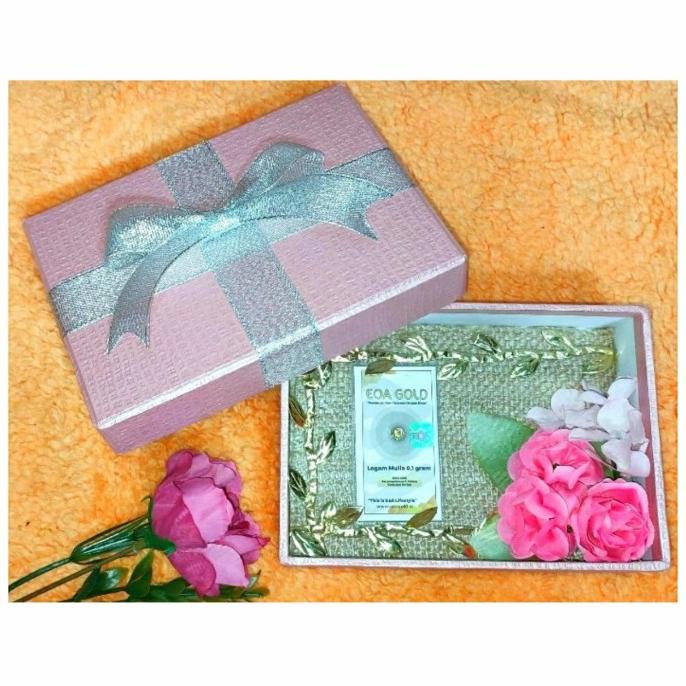 

[COD] kotak Kado gift box mini gold emas antam seri6 [COD]
