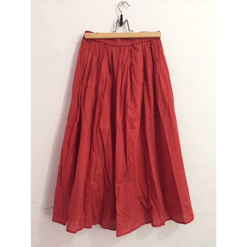 UNIQLO SKIRT ROK PLISKET KOREA ORIGINAL