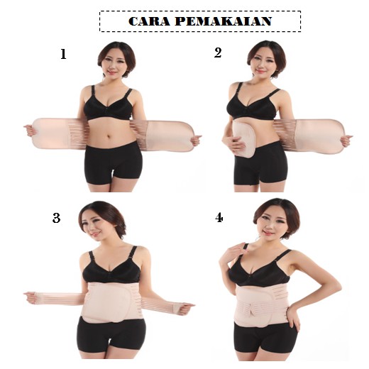 Korset Pelangsing Perut Pasca Melahirkan FREE SIZE Bisa Atur Ukuran / Korset Maternity
