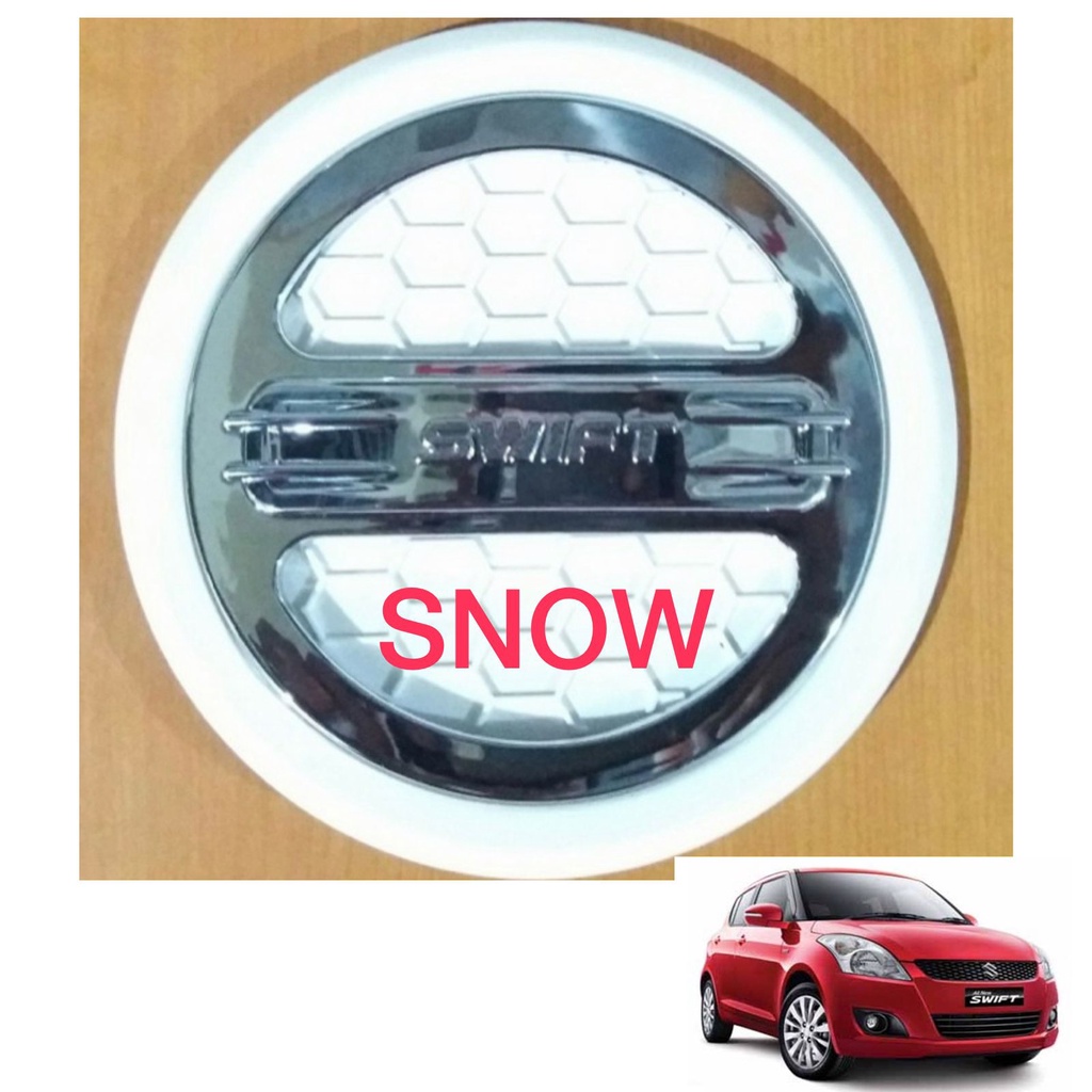 Tank Cover Suzuki All New Swift Luxury Putih