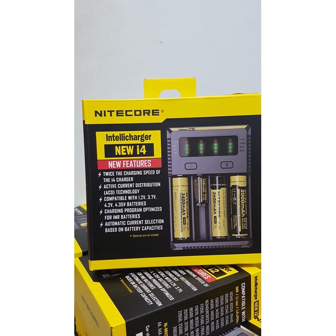 Nitecore New I4 Bergaransi, Charger Nitecore New I4, Nitecore I4 Terbaru